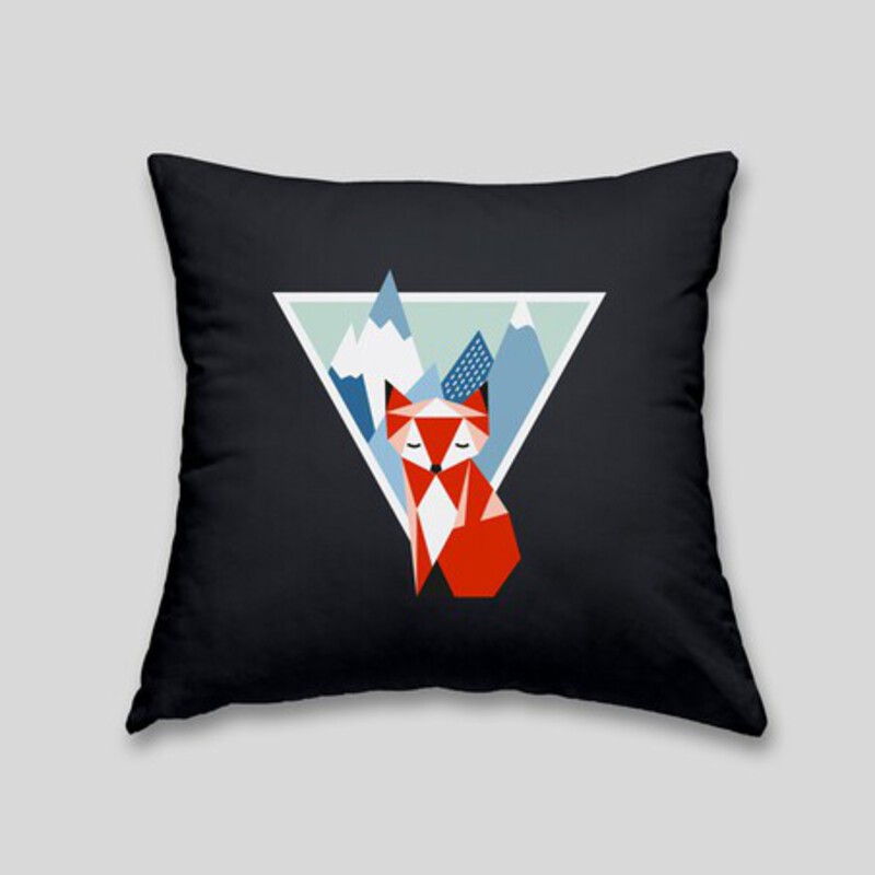 Coussin renard